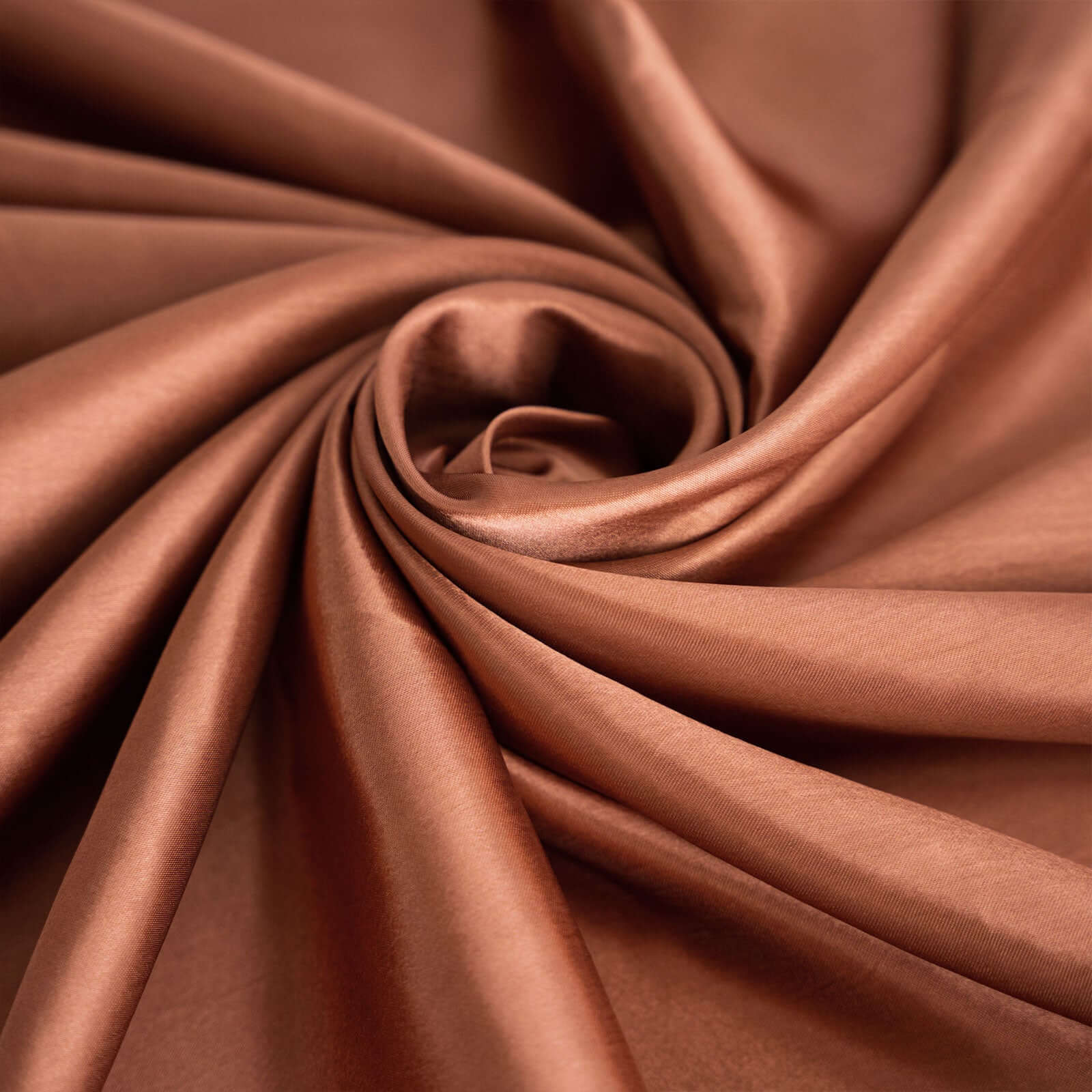 Satin Table Overlay 72"x72" Terracotta (Rust) - Wrinkle Resistant & Smooth Table Topper - Image 7
