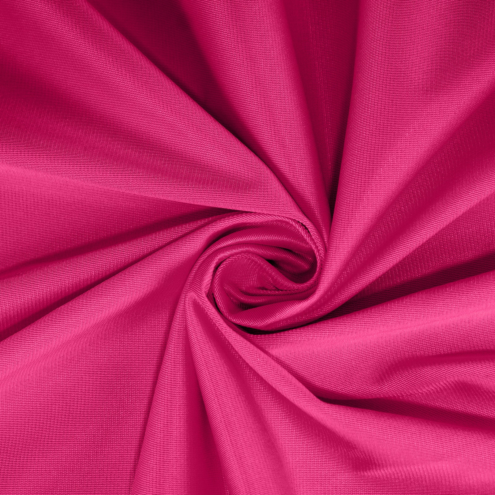 Scuba Round Tablecloth 108" Fuchsia - Wrinkle Free Table Cover - Image 8