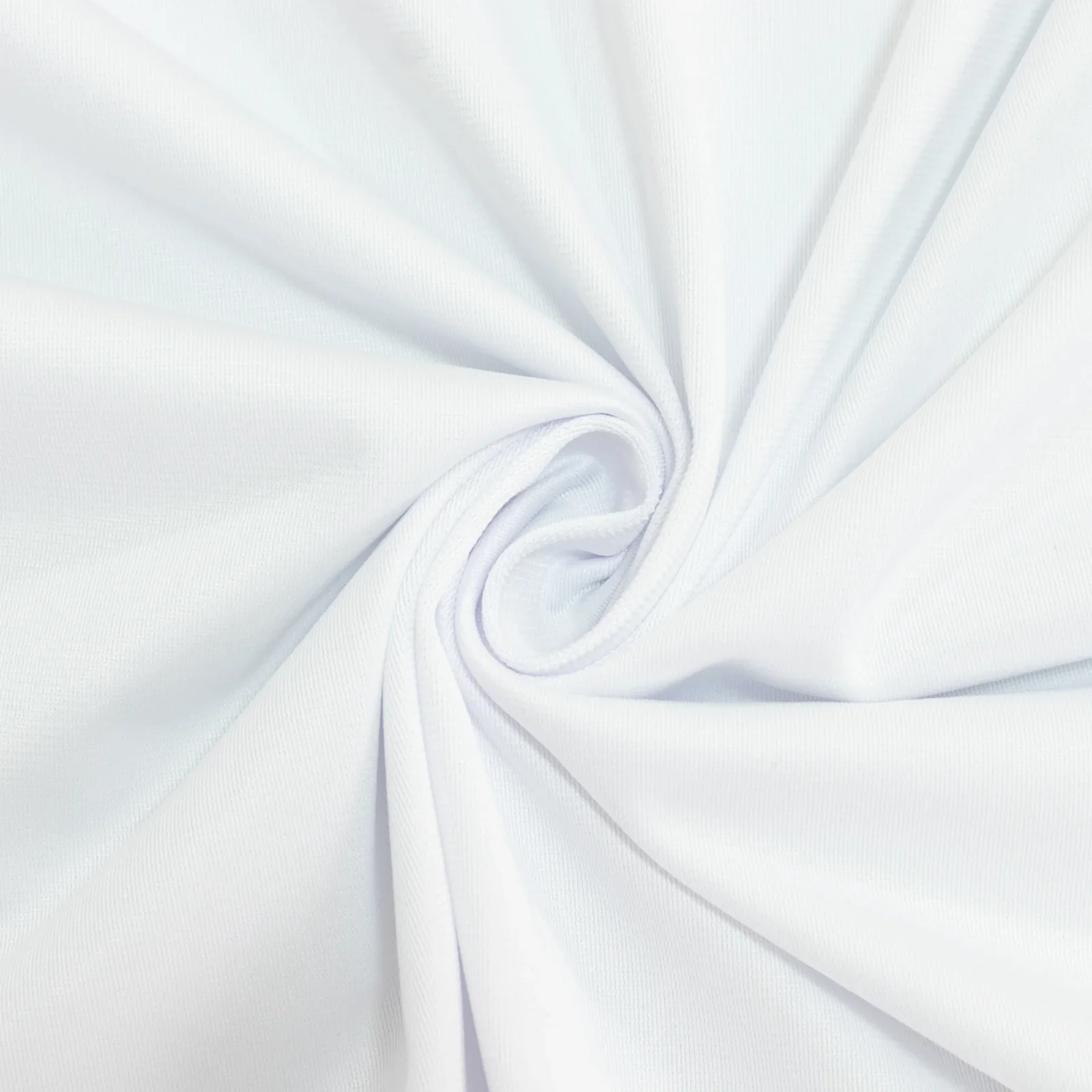 Scuba Rectangular Fitted Tablecloth 8ft White – Wrinkle-Free, Stain Resistant - Image 7