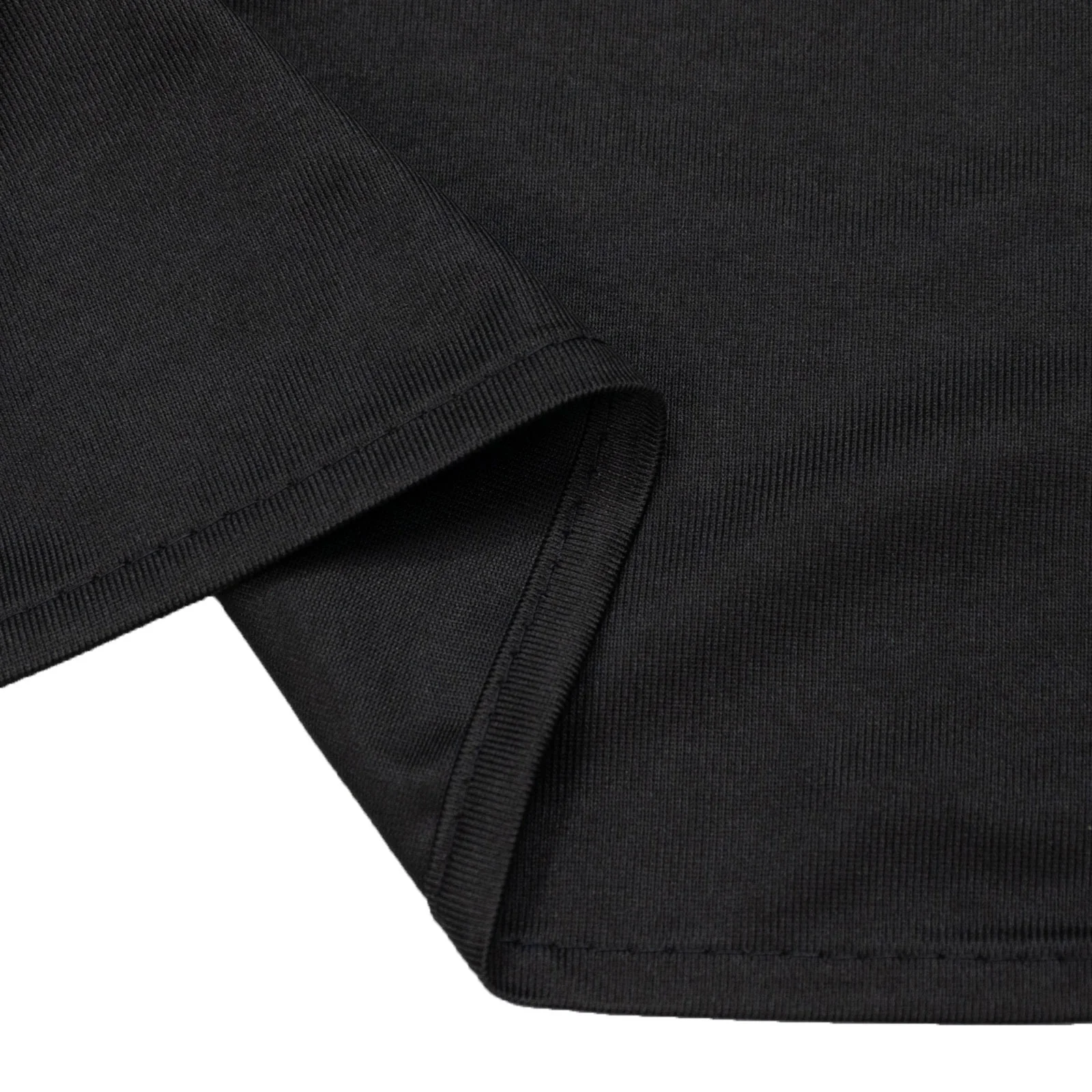 Scuba Polyester Backdrop Curtain Black 10ftx10ft Durable Flame Resistant Wrinkle-Free Event Drape Panel With Rod Pocket - Image 7