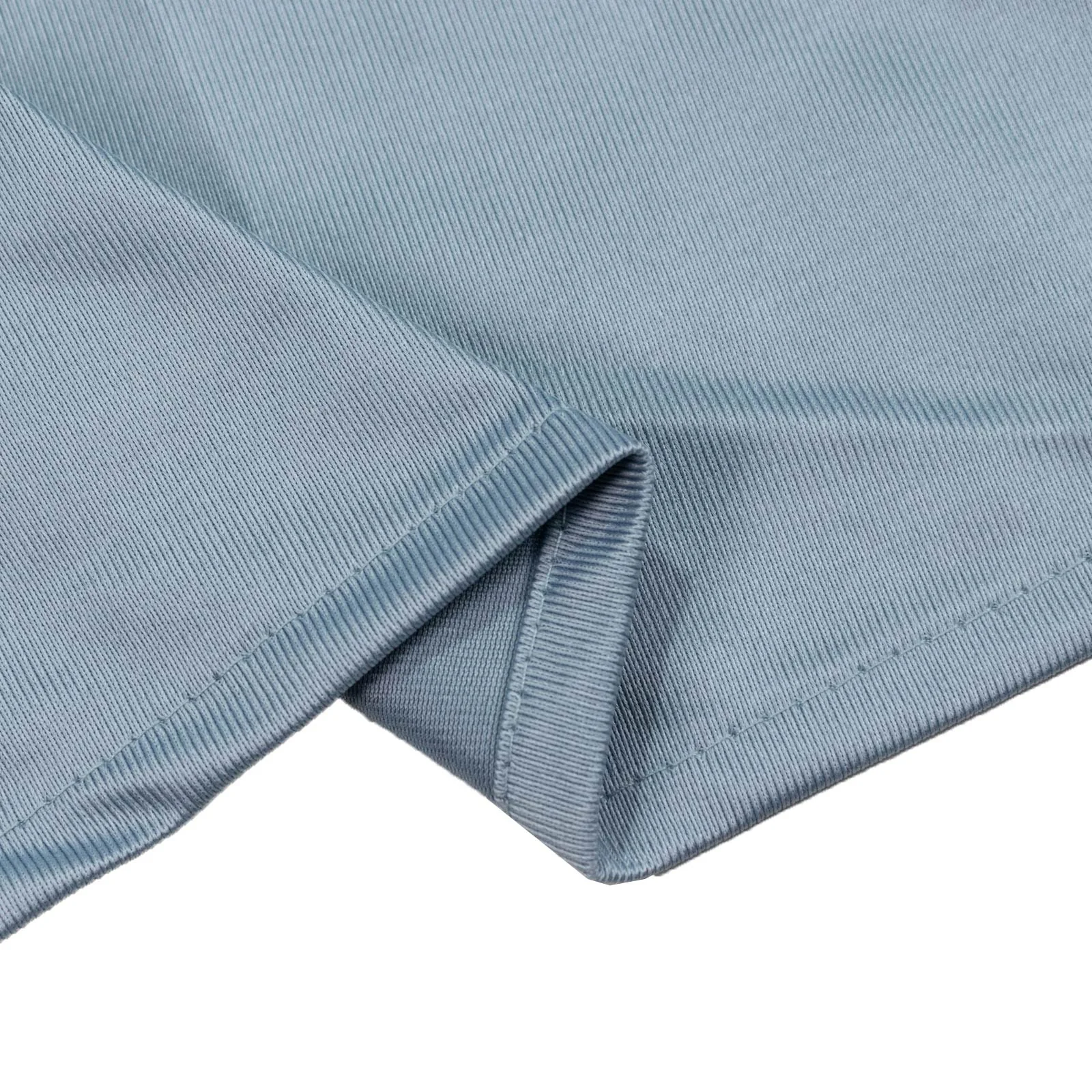 Scuba Polyester Backdrop Curtain Dusty Blue 10ftx10ft Durable Flame Resistant Wrinkle-Free Event Drape Panel With Rod Pocket - Image 7