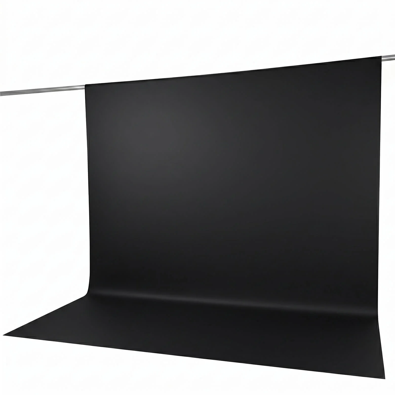 Scuba Polyester Backdrop Curtain Black 10ftx12ft Durable Flame Resistant Wrinkle-Free Event Drape Panel With Rod Pocket - Image 6