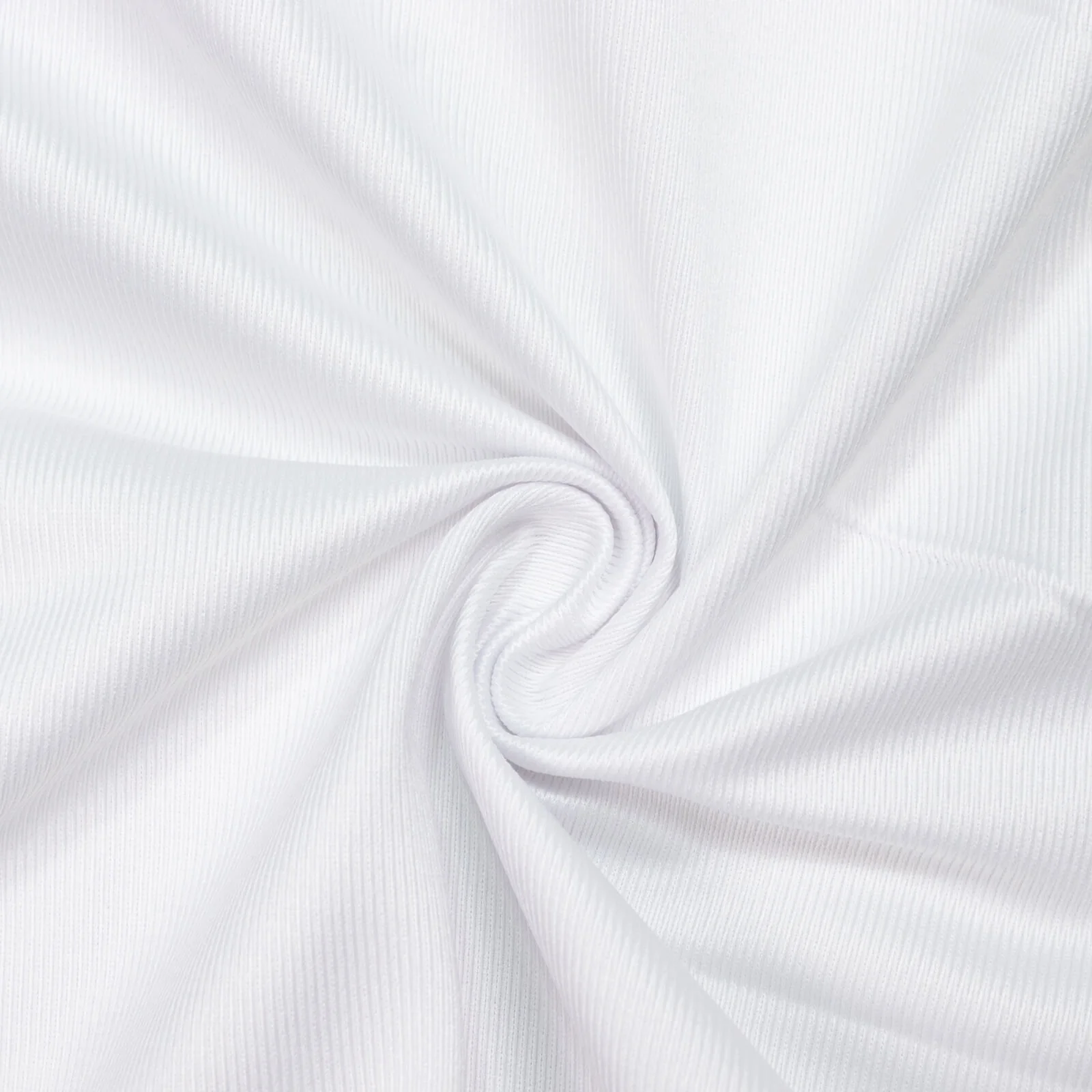 Scuba Polyester Backdrop Curtain White 10ftx12ft Durable Flame Resistant Wrinkle-Free Event Drape Panel With Rod Pocket - Image 7