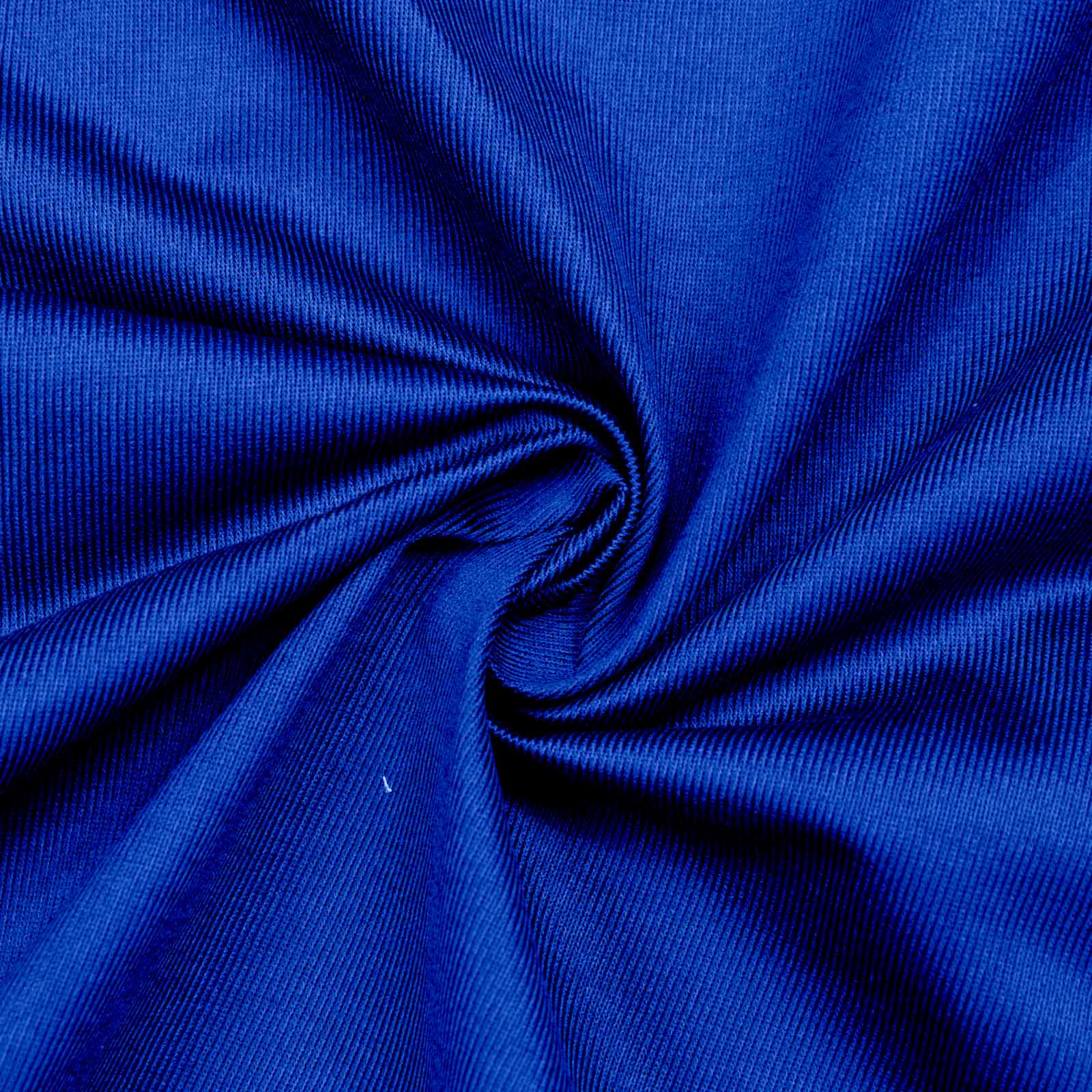 Scuba Polyester Backdrop Curtain Royal Blue 10ftx12ft Durable Flame Resistant Wrinkle-Free Event Drape Panel With Rod Pocket - Image 6