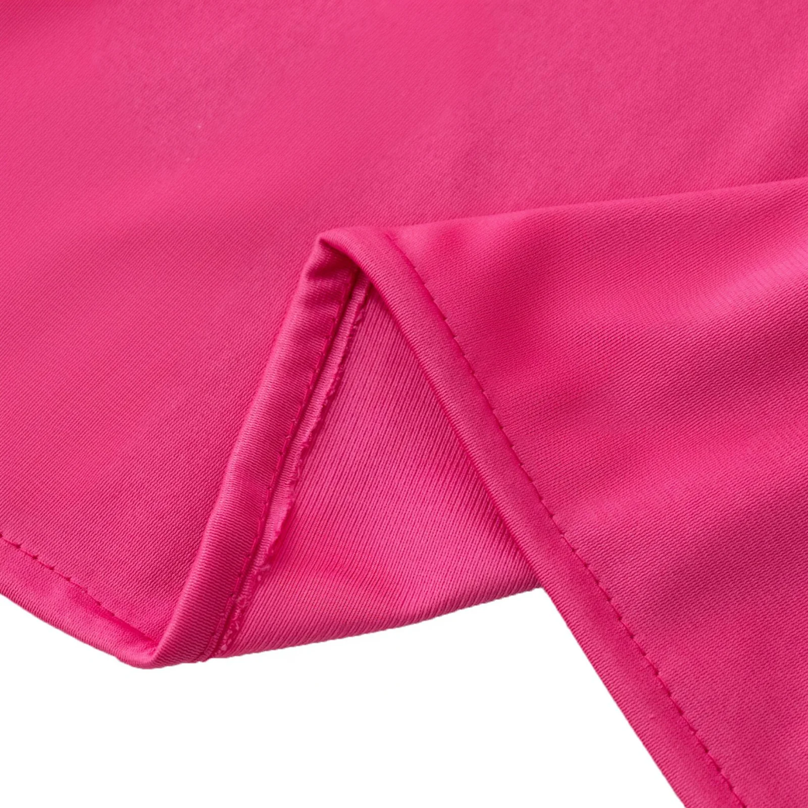 Scuba Rectangular Tablecloth 90"x132" Fuchsia - Seamless Table Cover - Image 6
