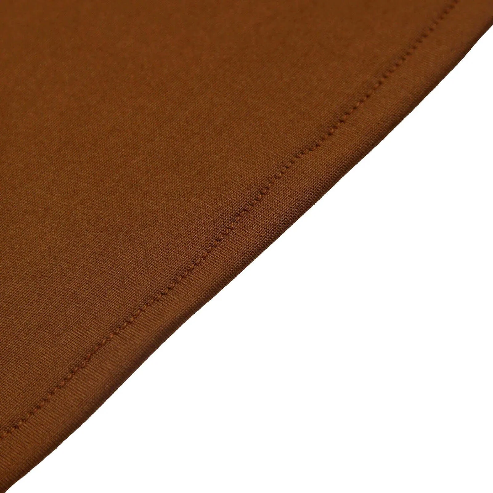 Set of 2 Brown Spandex Fitted Wedding Arch Covers for Round Top and Double Arch Chiara Backdrop Stands - 6ft,8ft - Image 4