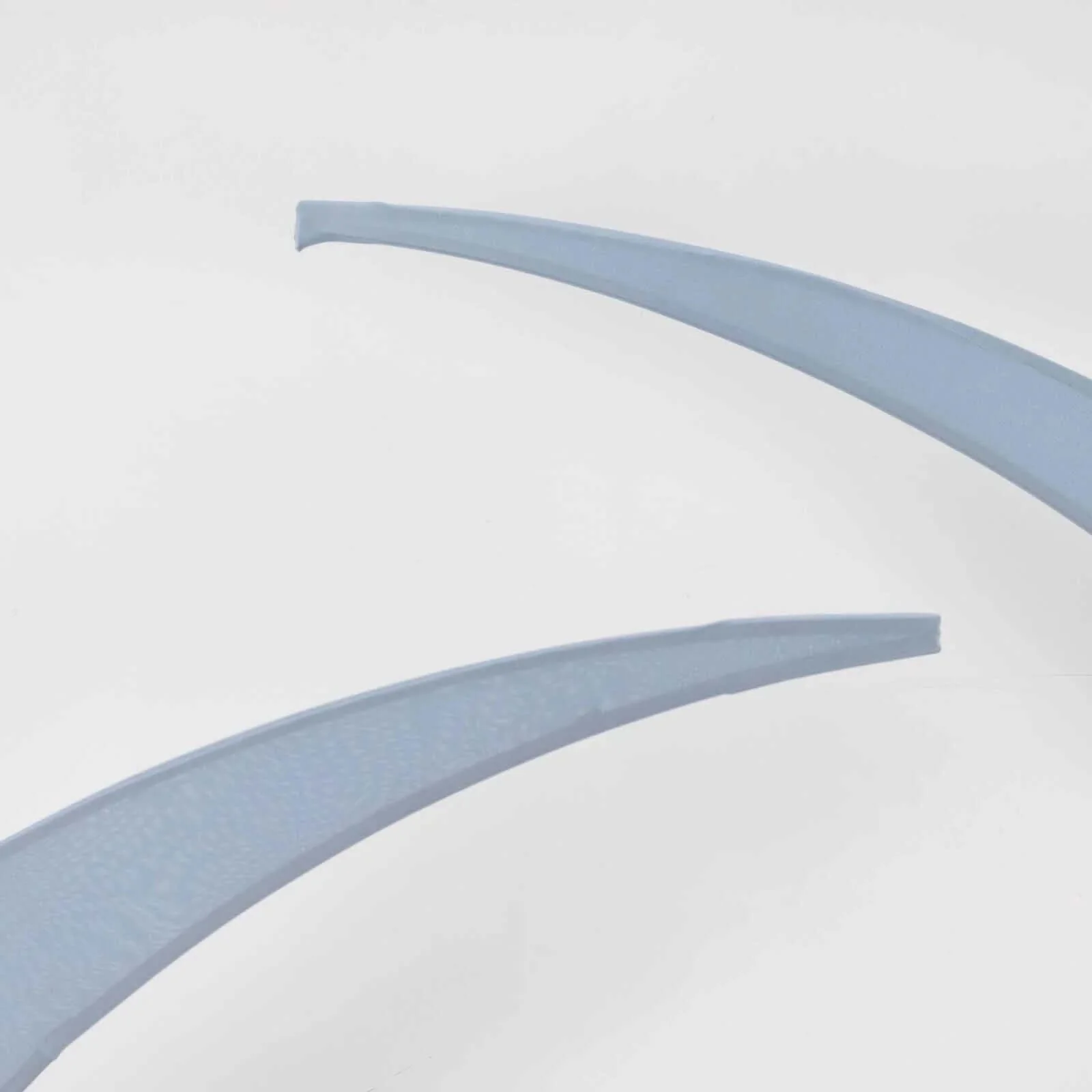 Set of 2 Dusty Blue Spandex Half Crescent Moon Wedding Arch Covers, Custom Fitted Backdrop Stand Cover for Curved Arbor Flower Balloon Frame - Image 6