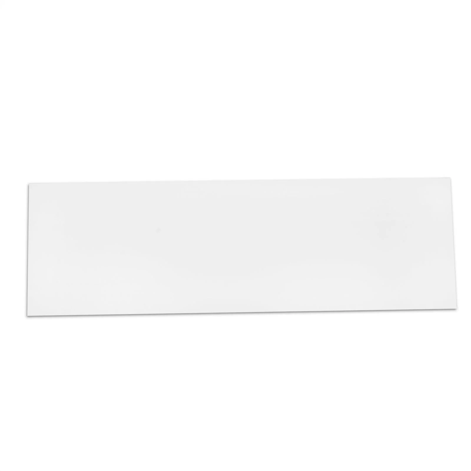 Set of 4 White Acrylic Plexiglass Sheets Rectangular Side Plates - Protective Film Coating - Image 7