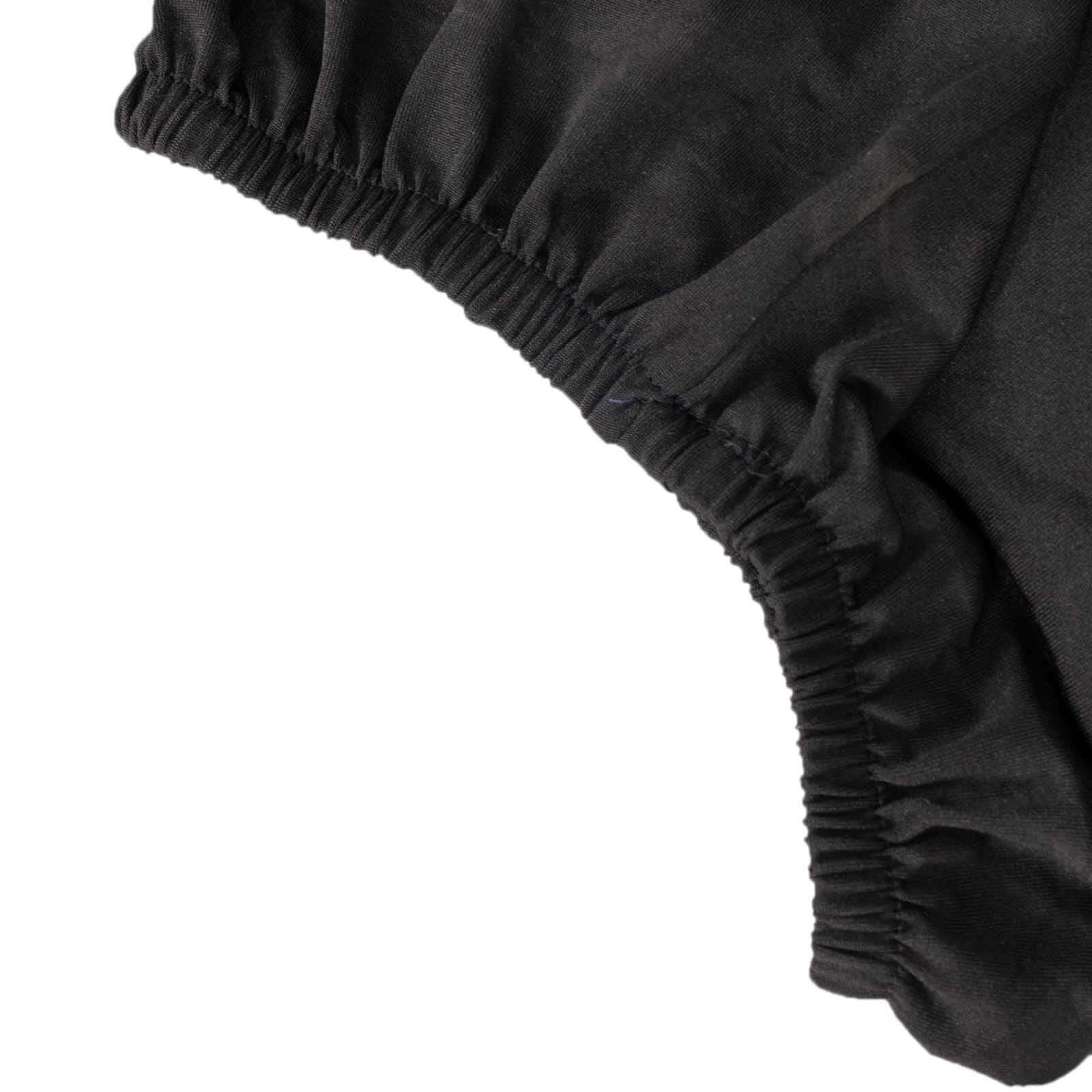 Set of 5 Black Spandex Rectangle Pillar Prop Covers, Stretchable Pedestal Stand Covers - 160 GSM - Image 8