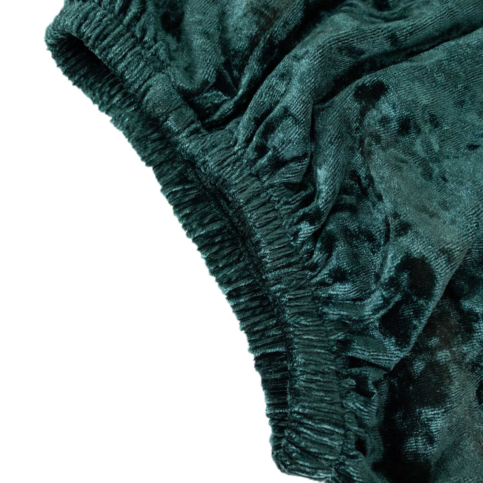 Set of 5 Hunter Emerald Green Crushed Velvet Cylinder Pillar Prop Covers, Premium Pedestal Stand Covers - Image 11