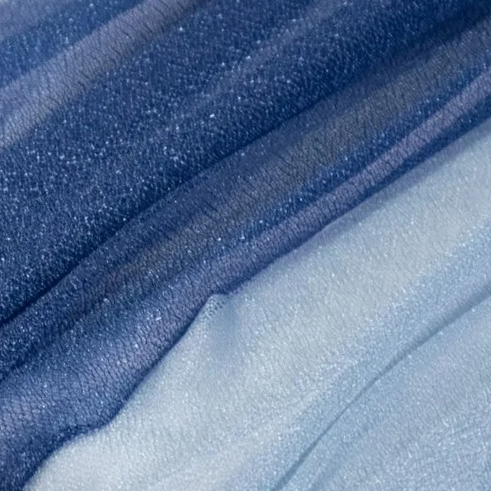 20-Pack Sheer Chair Sash in Navy Blue & Dusty Blue, 9ft Long Shimmer Sheer Drape Chair Decor Set, Wrinkle-Free - Image 8