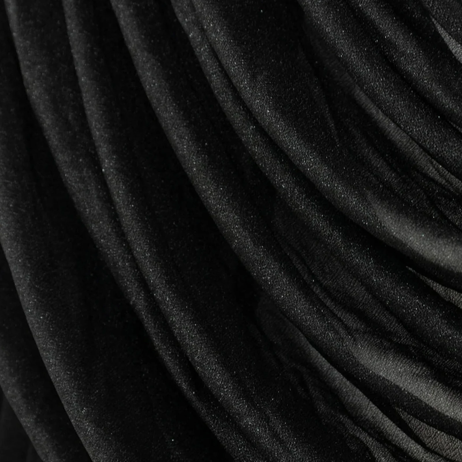 Sheer Chiffon Valance Curtain 4ft x 5ft – Black Wedding Arch Voile Drape with Rod Pocket, Backdrop Panel - Image 7