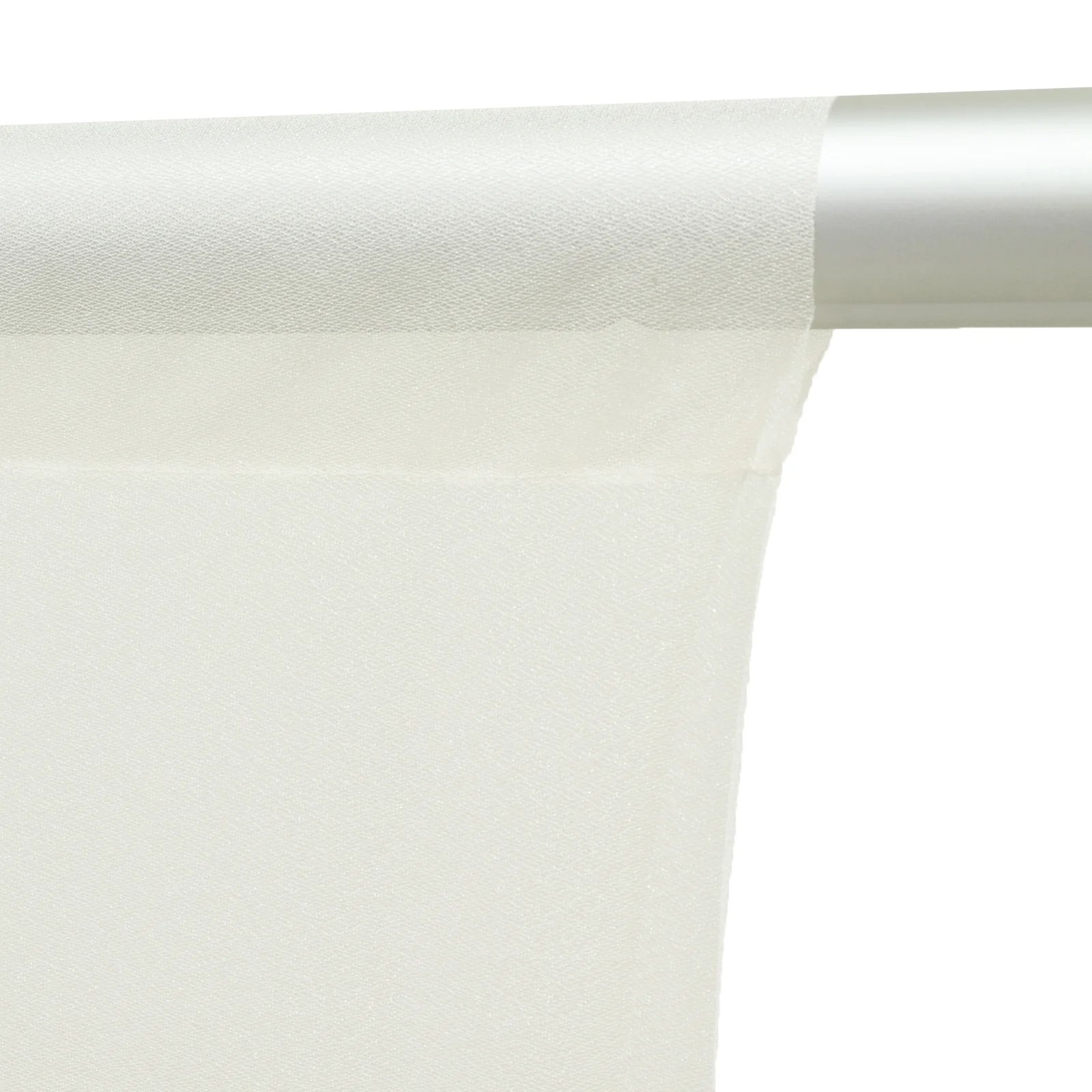 Sheer Wedding Arch Drape 5ft × 10ft Ivory – Backdrop Curtain Panel with Rod Pocket - Image 2