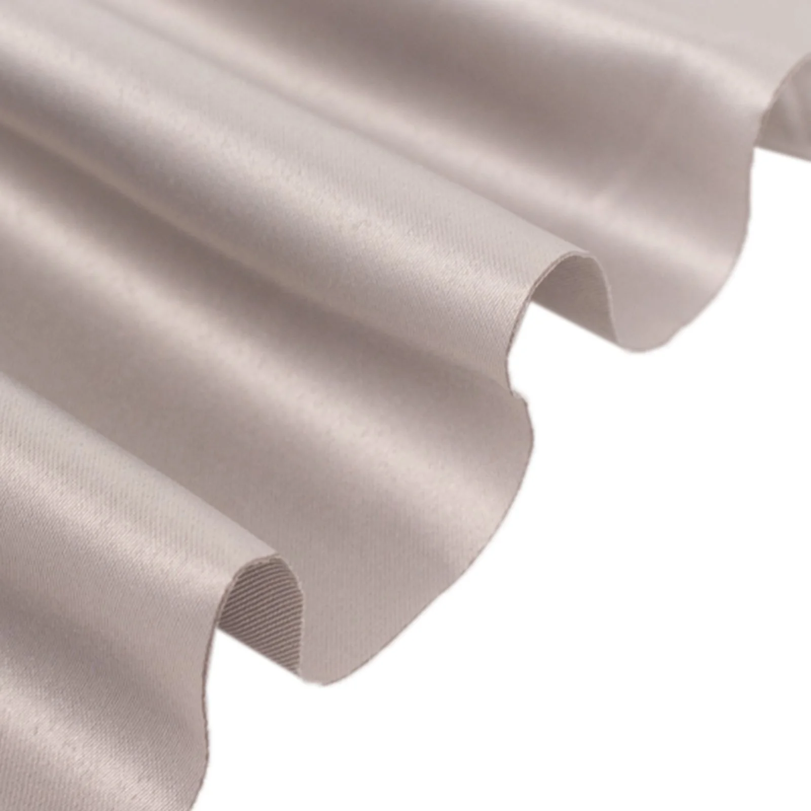 Silver Lamour Satin Fabric Bolt, Heavy Matte Satin Fabric By The Yard - 54"x10 Yards - Image 3