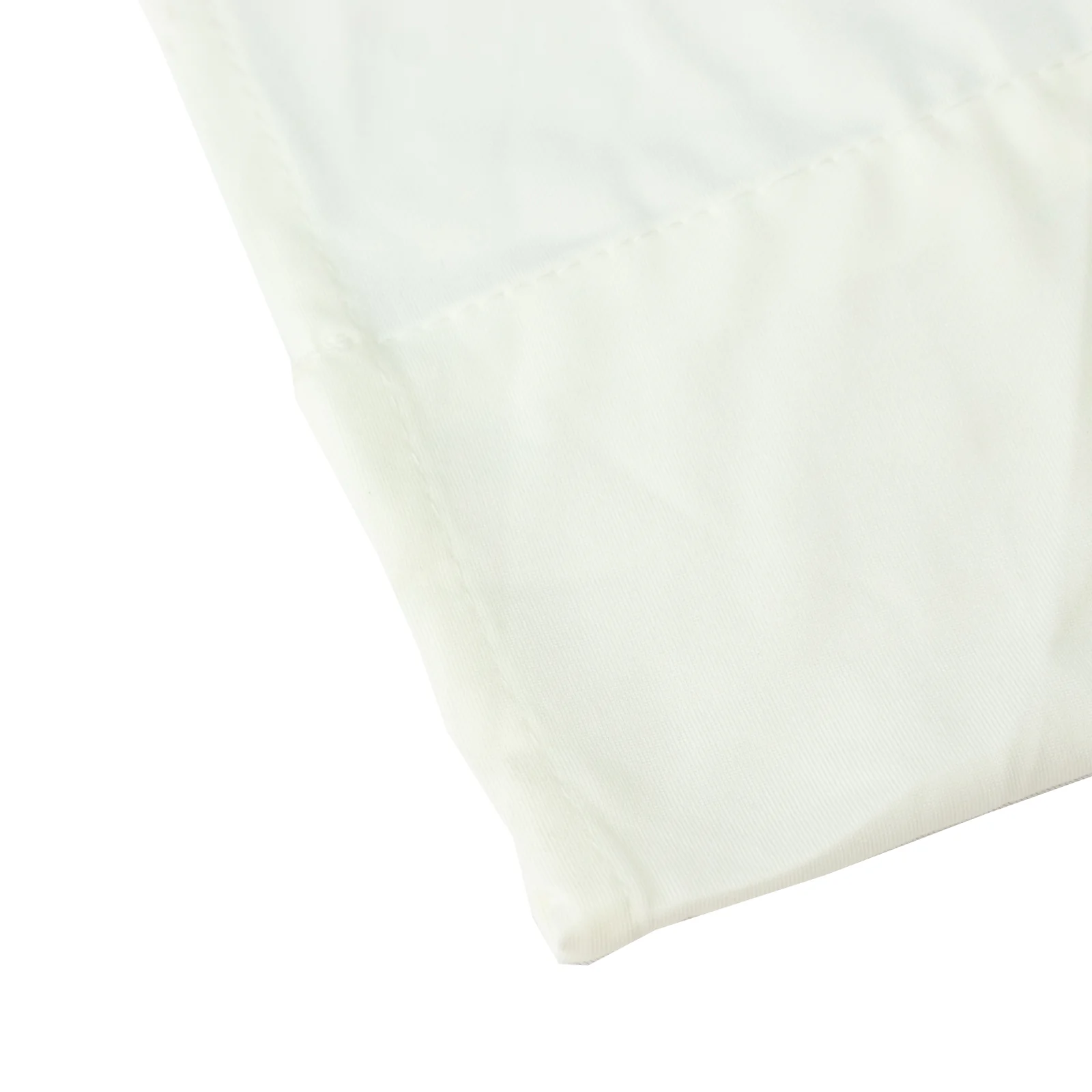 Spandex Ceiling Drape Panel – Ivory, 5ft x 32ft Wrinkle-Free 4-Way Stretch Fabric, Extra-Long Curtain for Event Ceiling or Backdrop Décor - Image 8