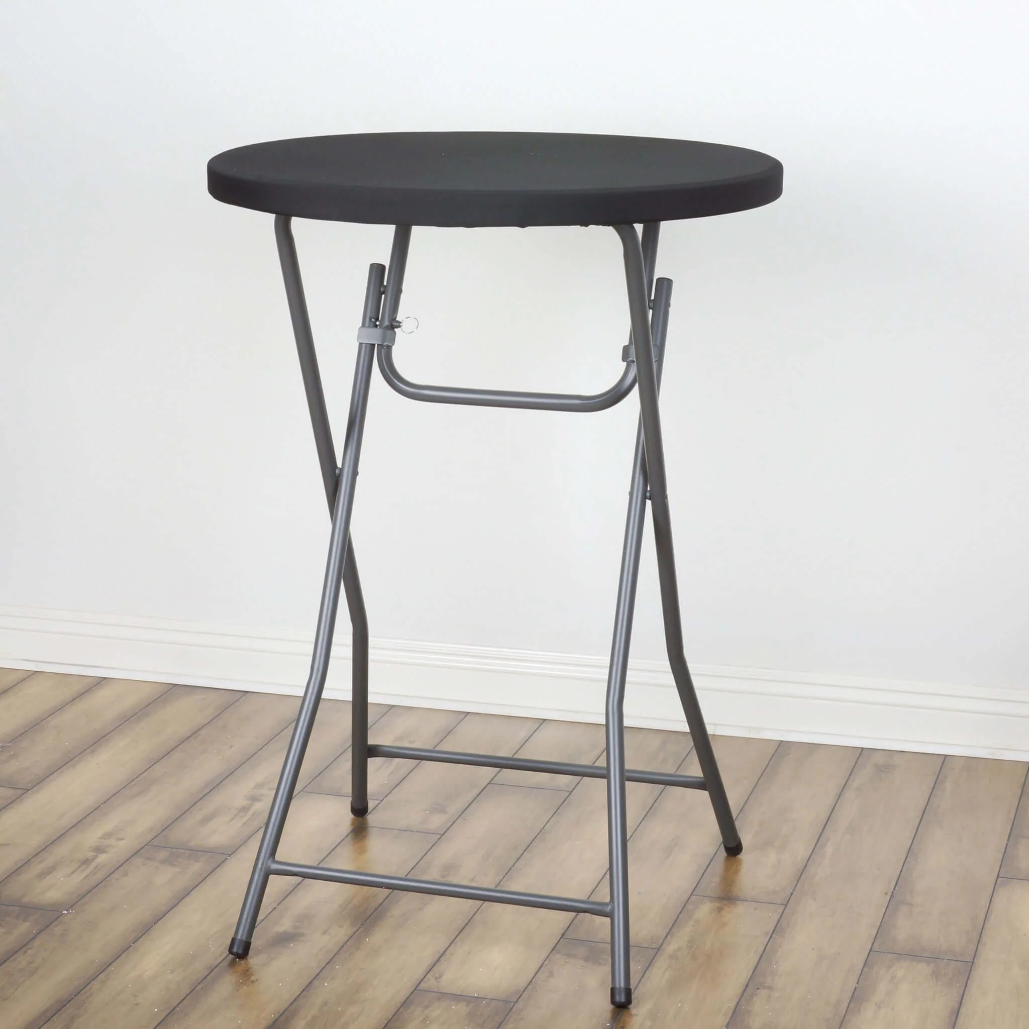 Spandex Cocktail Table Top Cover Black - Stretchy, Fitted & Easy to Clean - Image 6