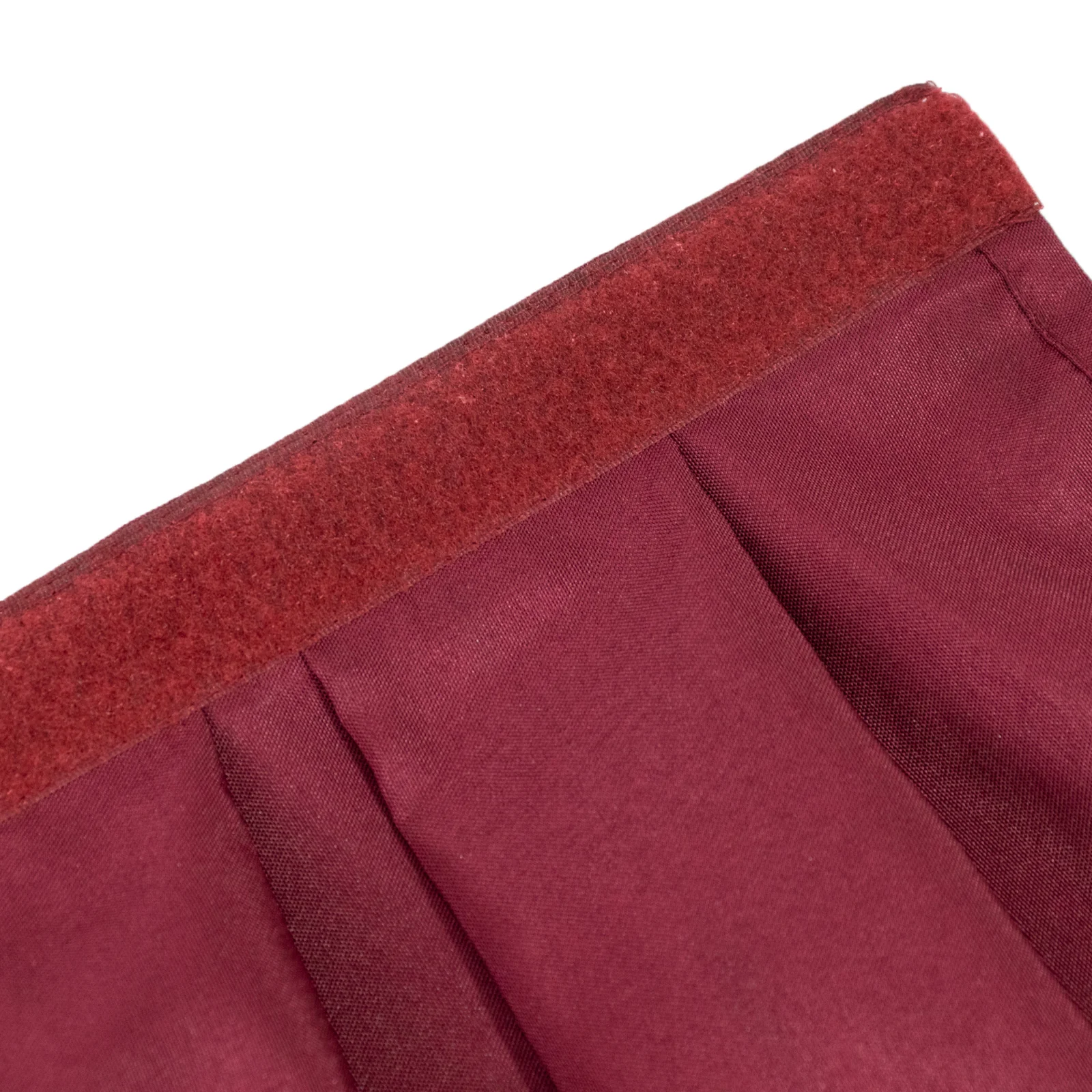 Portable Stage Skirting Polyester Shirred Pleat Stage Cover for Wedding Platform Burgundy - 16"x10ft - Image 5
