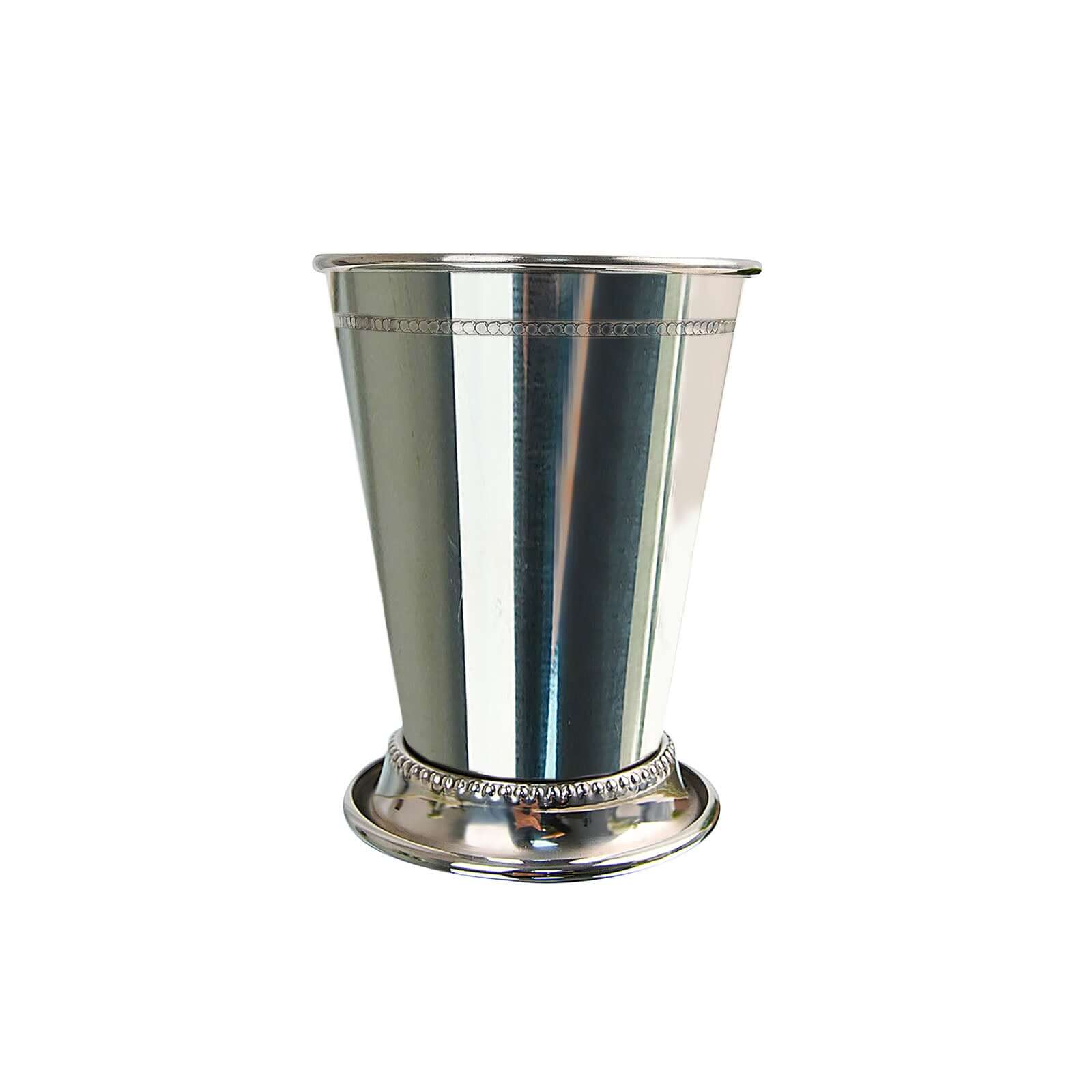 Stainless Steel Mint Julep Cup Vase 4.5" Silver - Decorative Floral Holder for Table Centerpieces - Image 7