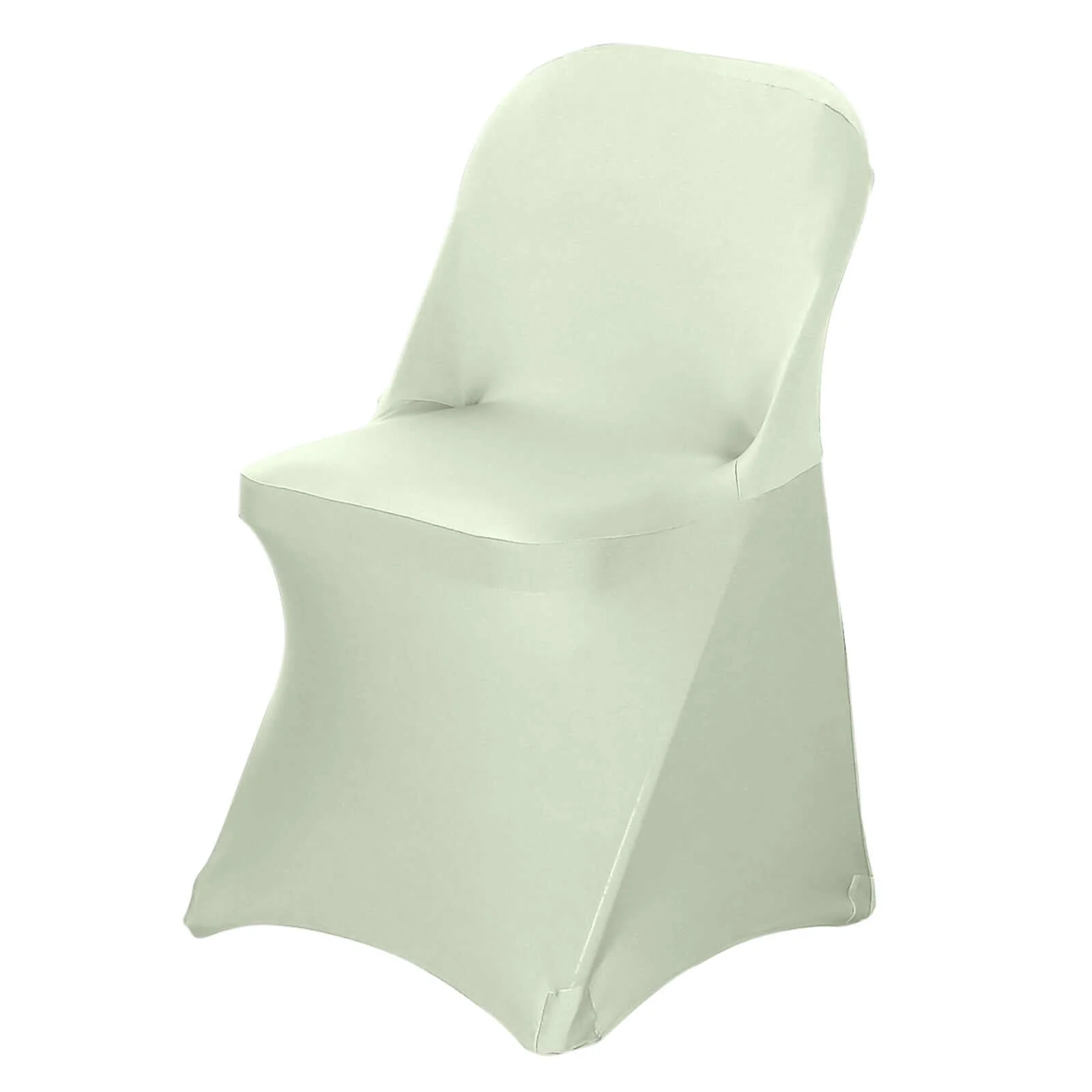 Stretch Spandex Folding Chair Cover Sage Green - Durable 160GSM Fitted Slipcover - Image 6