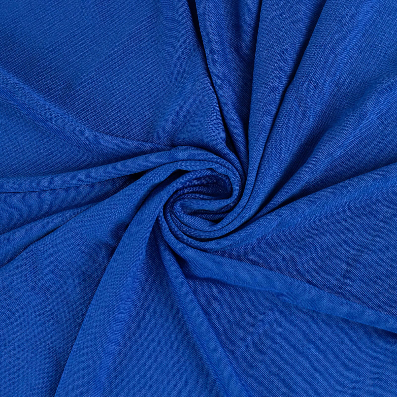Stretch Spandex Round Tablecloth 5ft Royal Blue - Easy to Maintain Form-Fitting Table Cover - Image 8