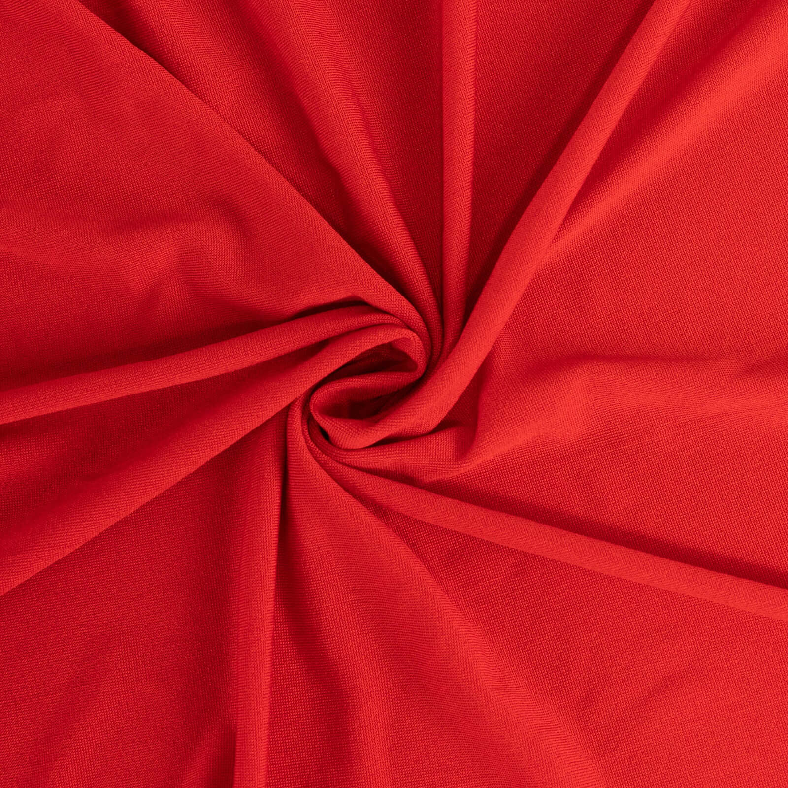 Stretch Spandex Round Tablecloth 6ft Red - Easy to Maintain Form-Fitting Table Cover - Image 8