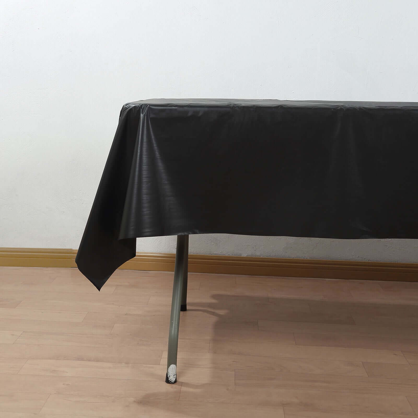 Plastic Table Cover Roll 54"x300ft Black with Slide Cutter - Cuts Up to 36 Rectangle 8ft Disposable Tablecloths - Image 6