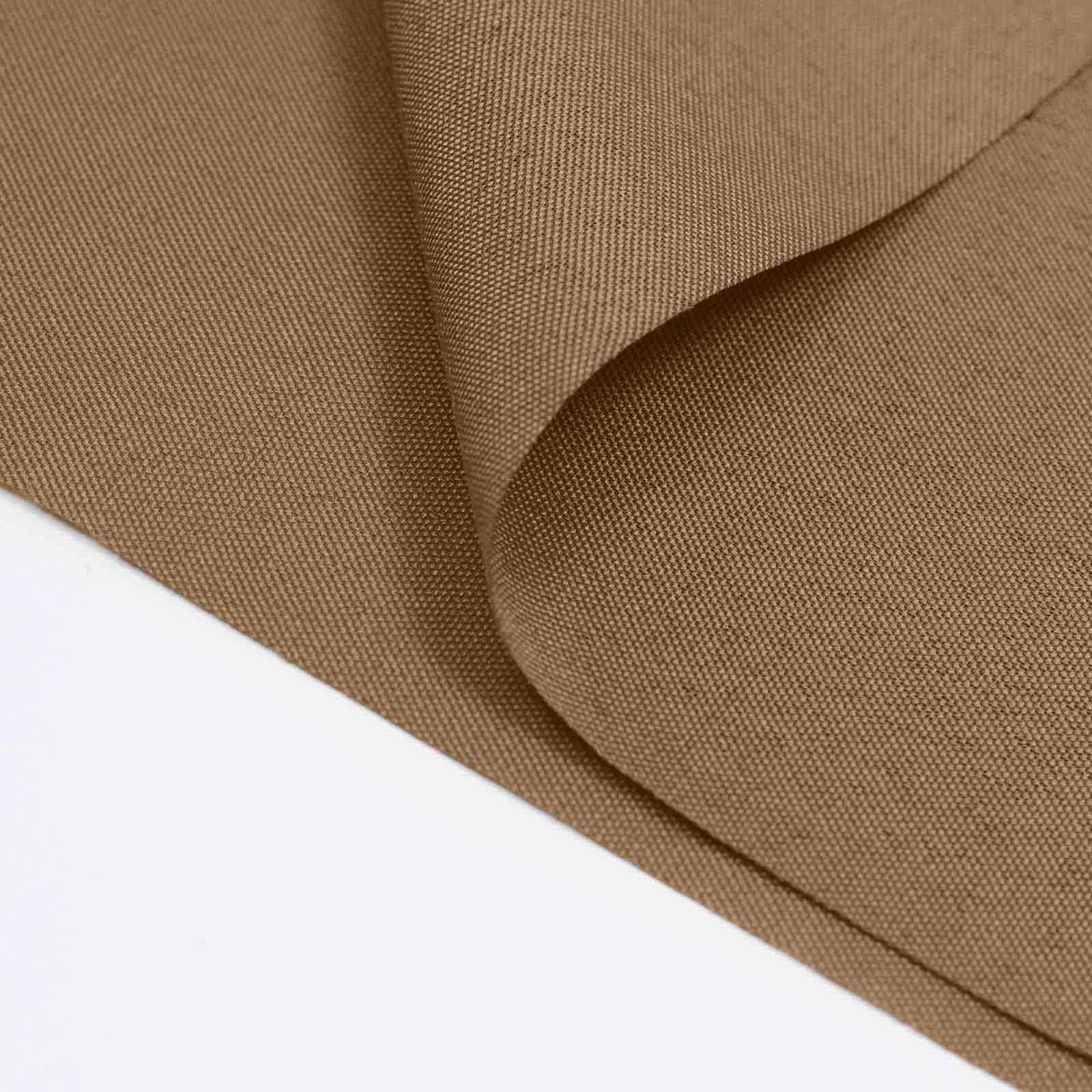 Taupe Polyester Fabric Bolt, DIY Craft Fabric Roll 54"x10 Yards - Image 2