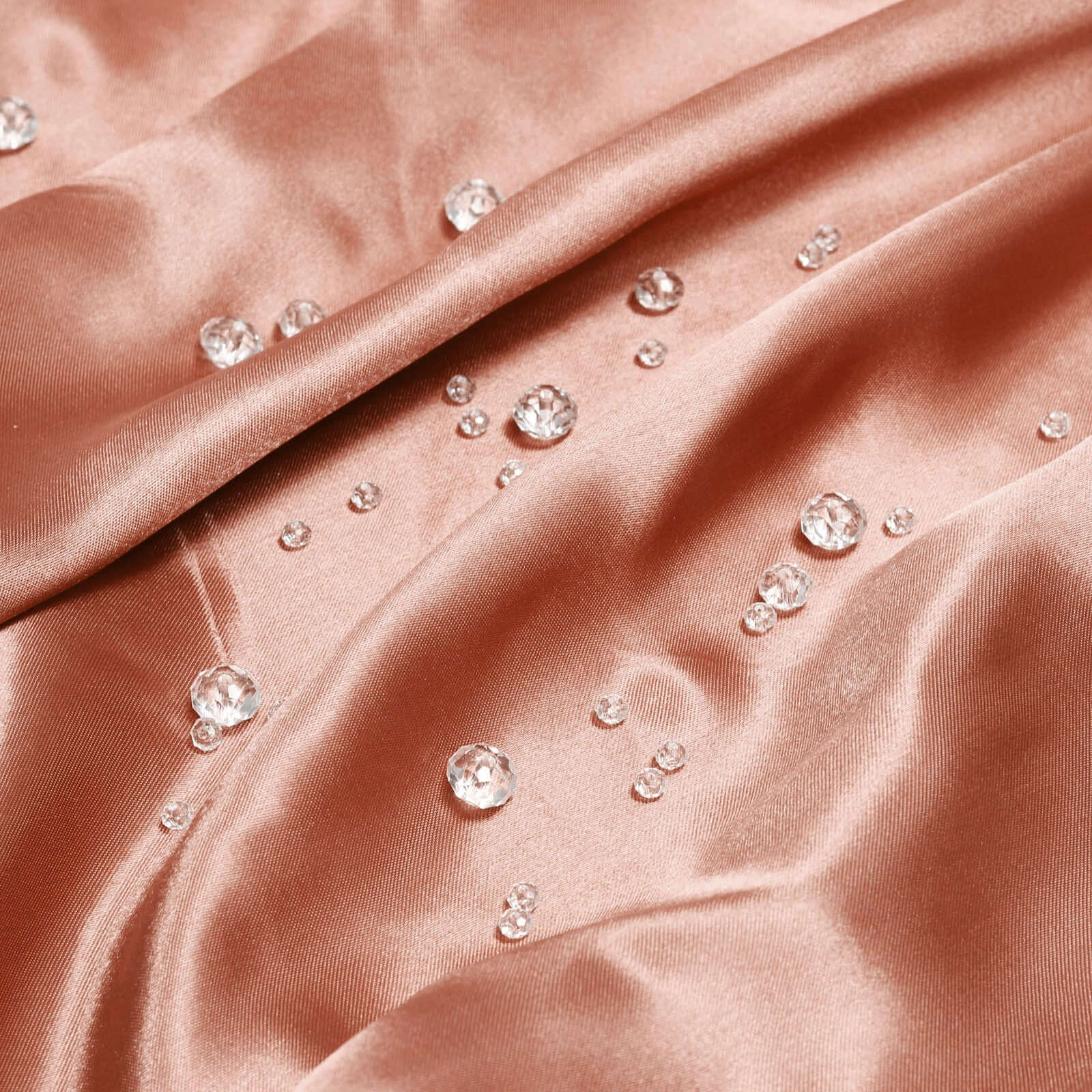 Terracotta (Rust) Satin Fabric Bolt 10 Yards 54" - Image 9
