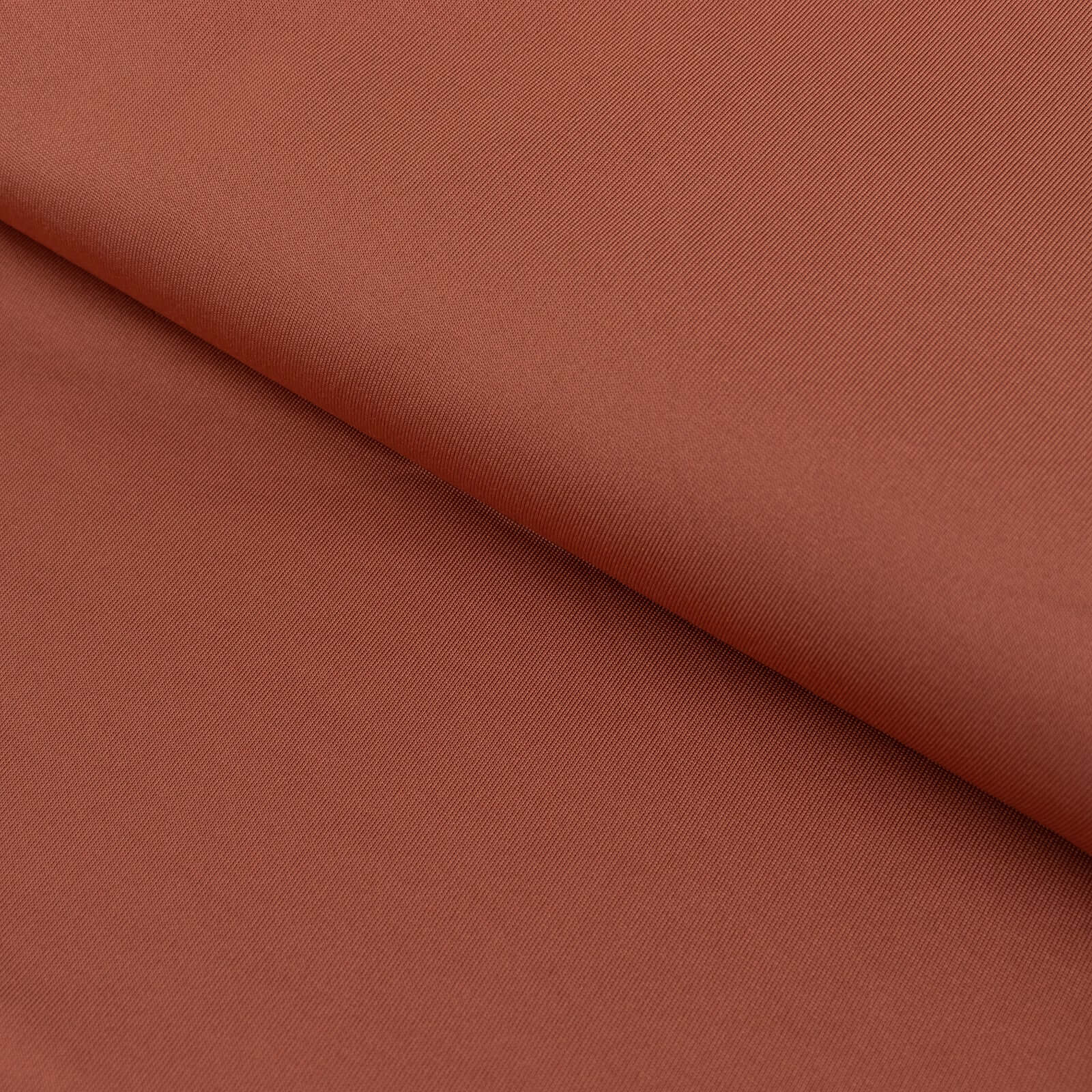 Terracotta (Rust) Spandex 4-Way Stretch Fabric Bolt, DIY Craft Fabric Roll - 60"x10 Yards - Image 3