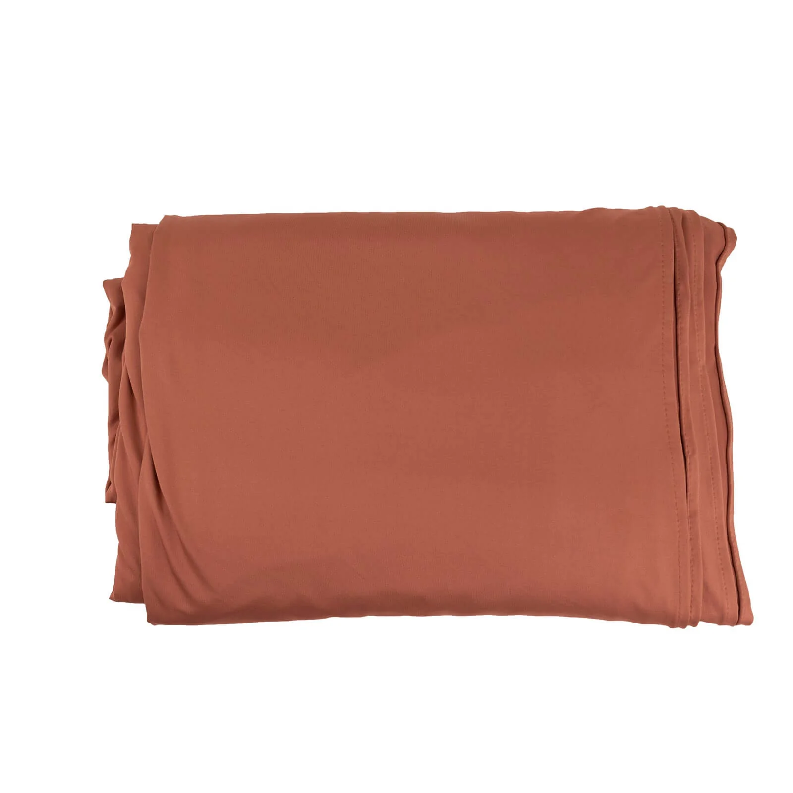 Terracotta (Rust) Spandex 4-Way Stretch Fabric Bolt, DIY Craft Fabric Roll - 60"x10 Yards - Image 7