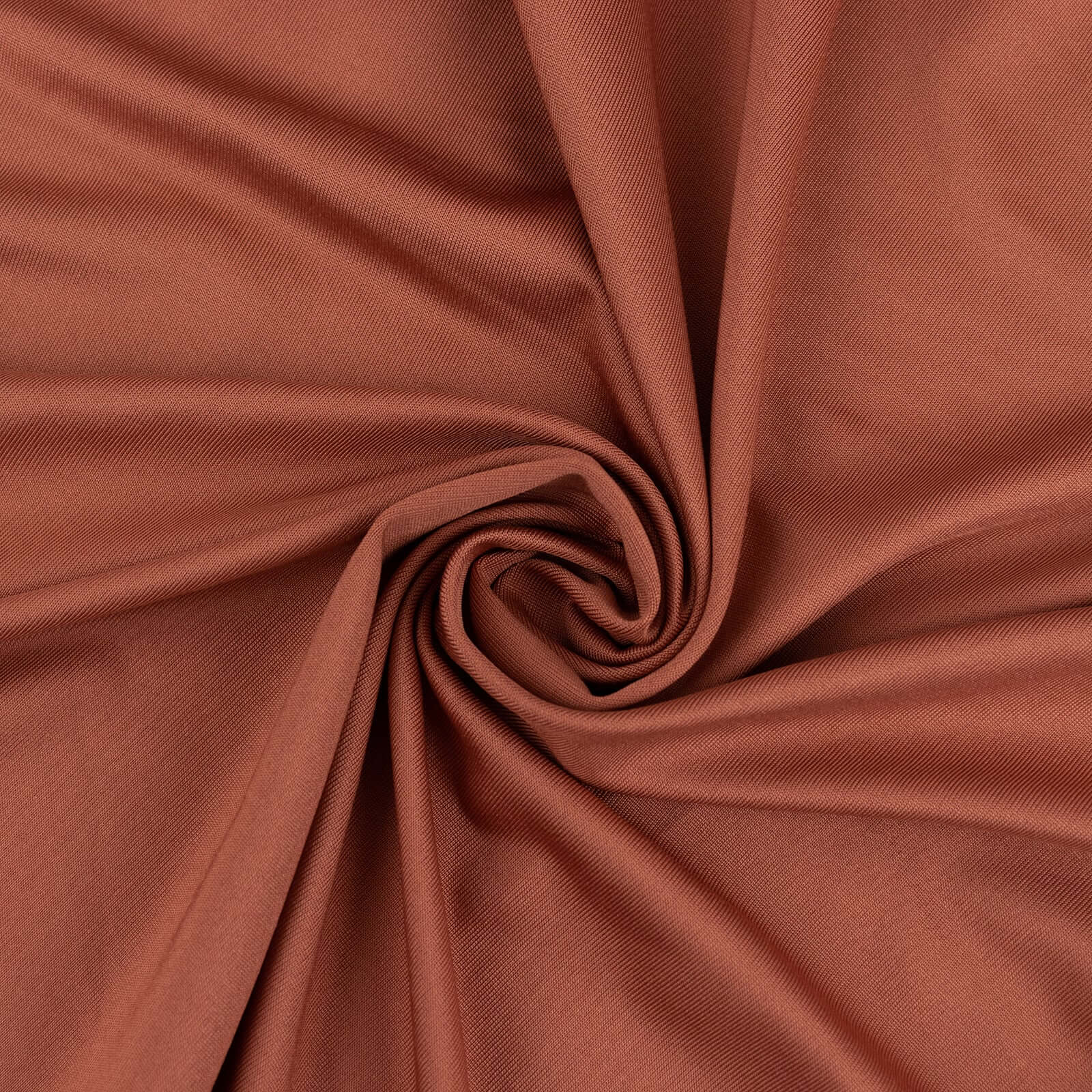 Terracotta (Rust) Spandex 4-Way Stretch Fabric Bolt, DIY Craft Fabric Roll - 60"x10 Yards - Image 8