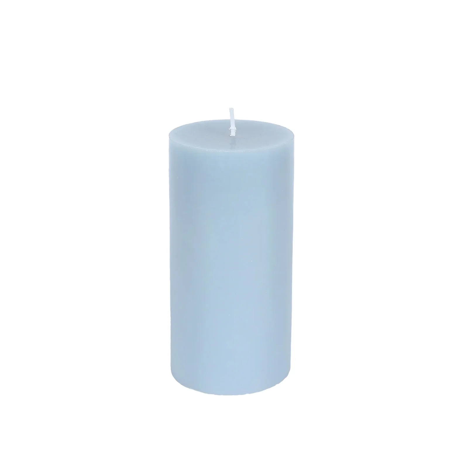 12-Pack Unscented Pillar Candles 3"x6" – Dripless Dusty Blue Paraffin Wax with Smokeless Cotton Wicks for Clean, Long-Lasting Burn - Image 6