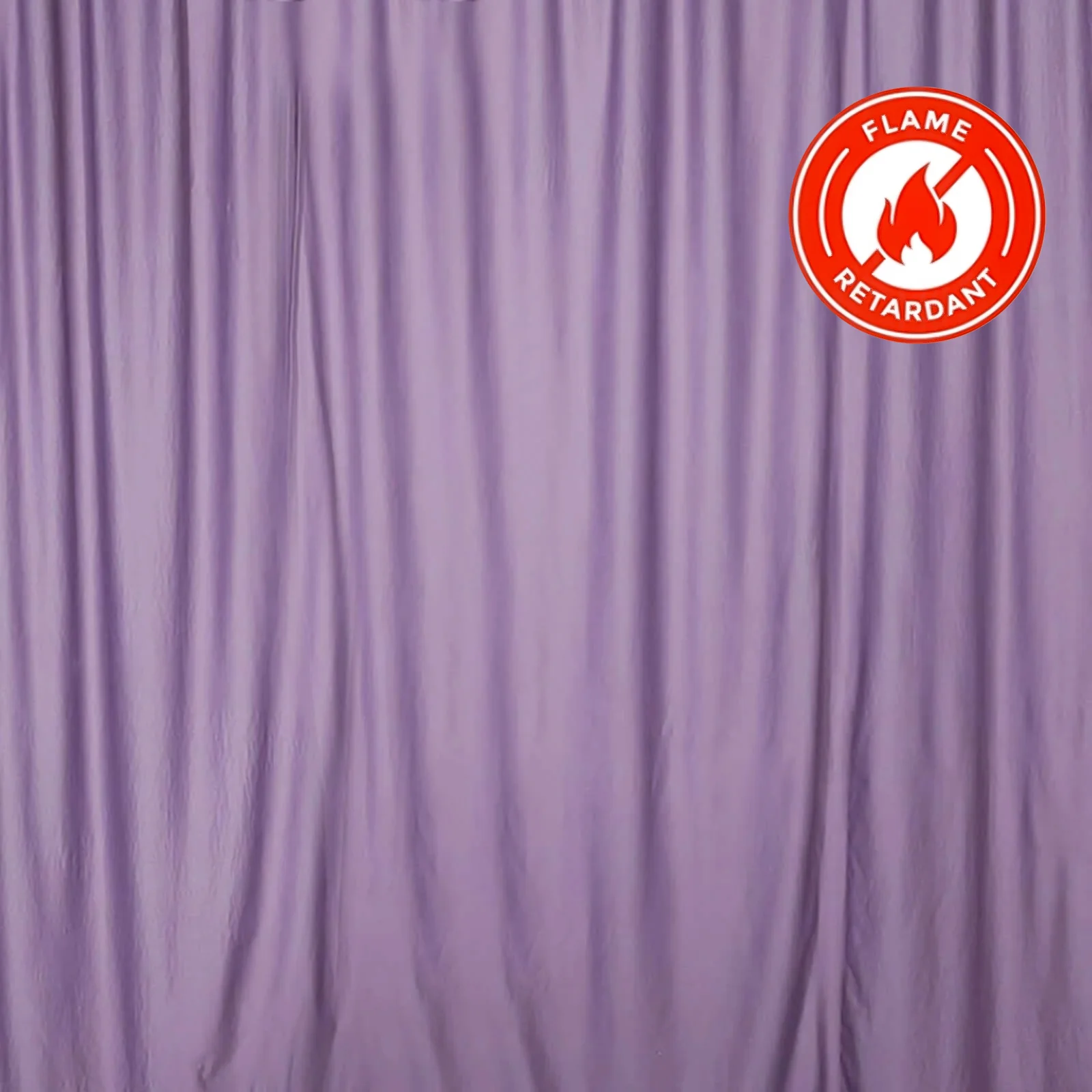 2 Pack 5ftx10ft Violet Amethyst Scuba Polyester Backdrop Drape Curtains, Durable Flame Resistant Event Divider Panels Wrinkle Free With Rod Pockets - Image 8