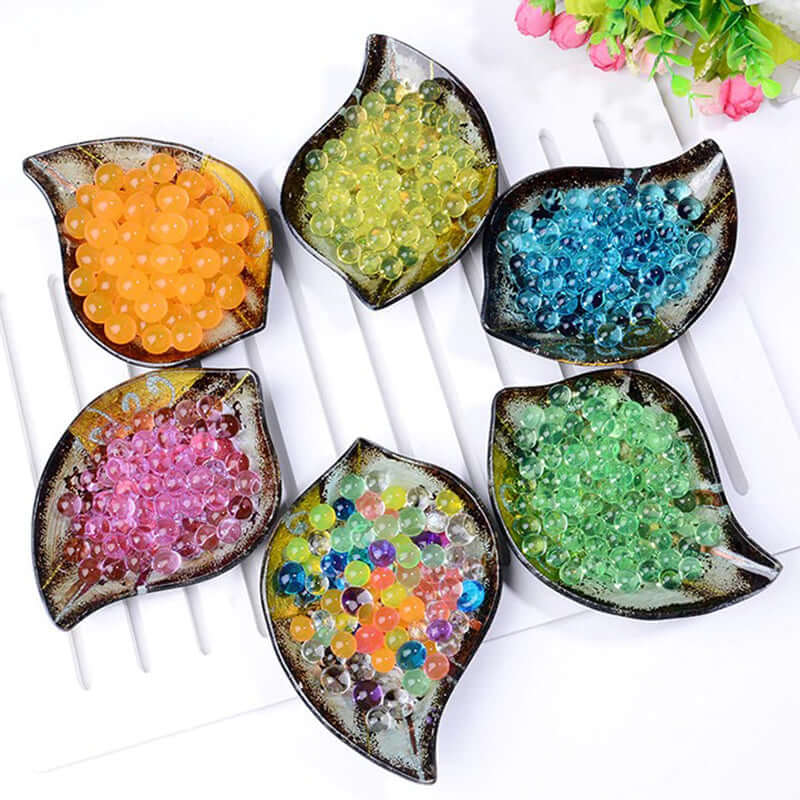Water Gel Beads Vase Filler 10g Clear - Large Nontoxic Jelly Balls for Vase Candle Centerpiece Wedding & Home Decor - Image 8