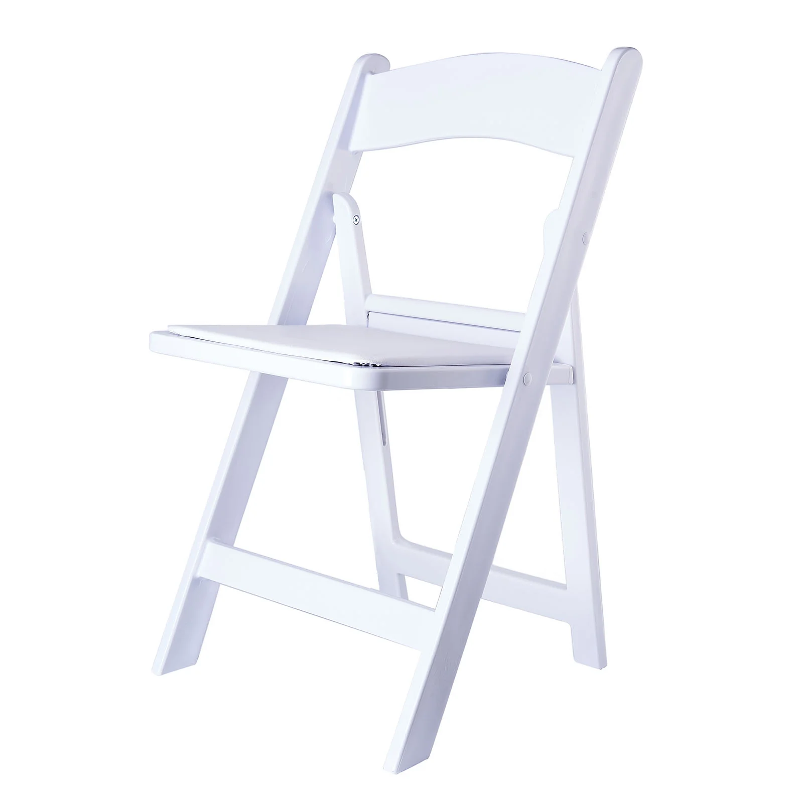 8-Pack Resin Folding Chairs White with Vinyl Padded Seat – Durable Design for Weddings & Indoor/Outdoor Events - Image 7