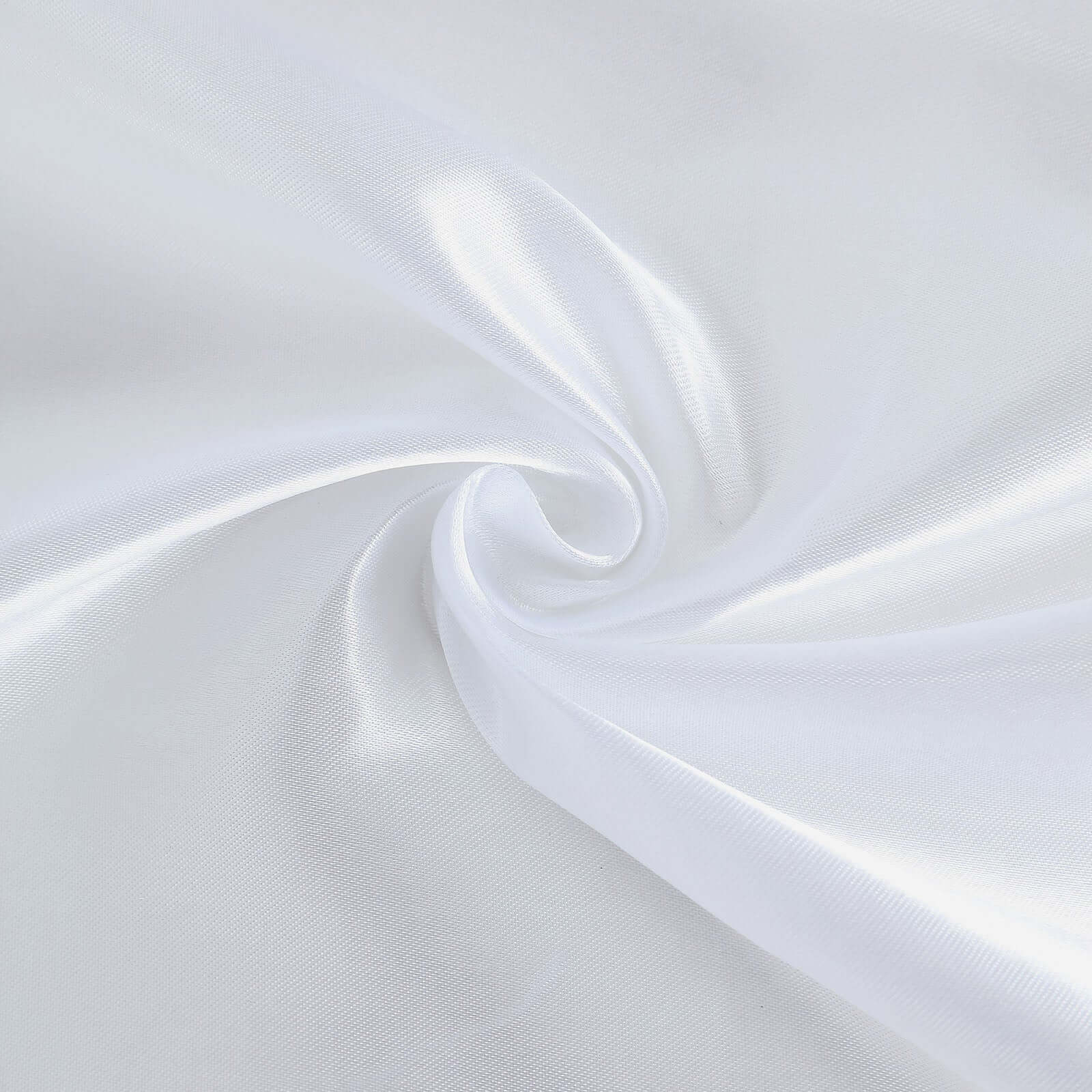 White Satin Backdrop Drape Curtain, Photo Booth Event Divider Panel - 8ftx10ft - Image 8