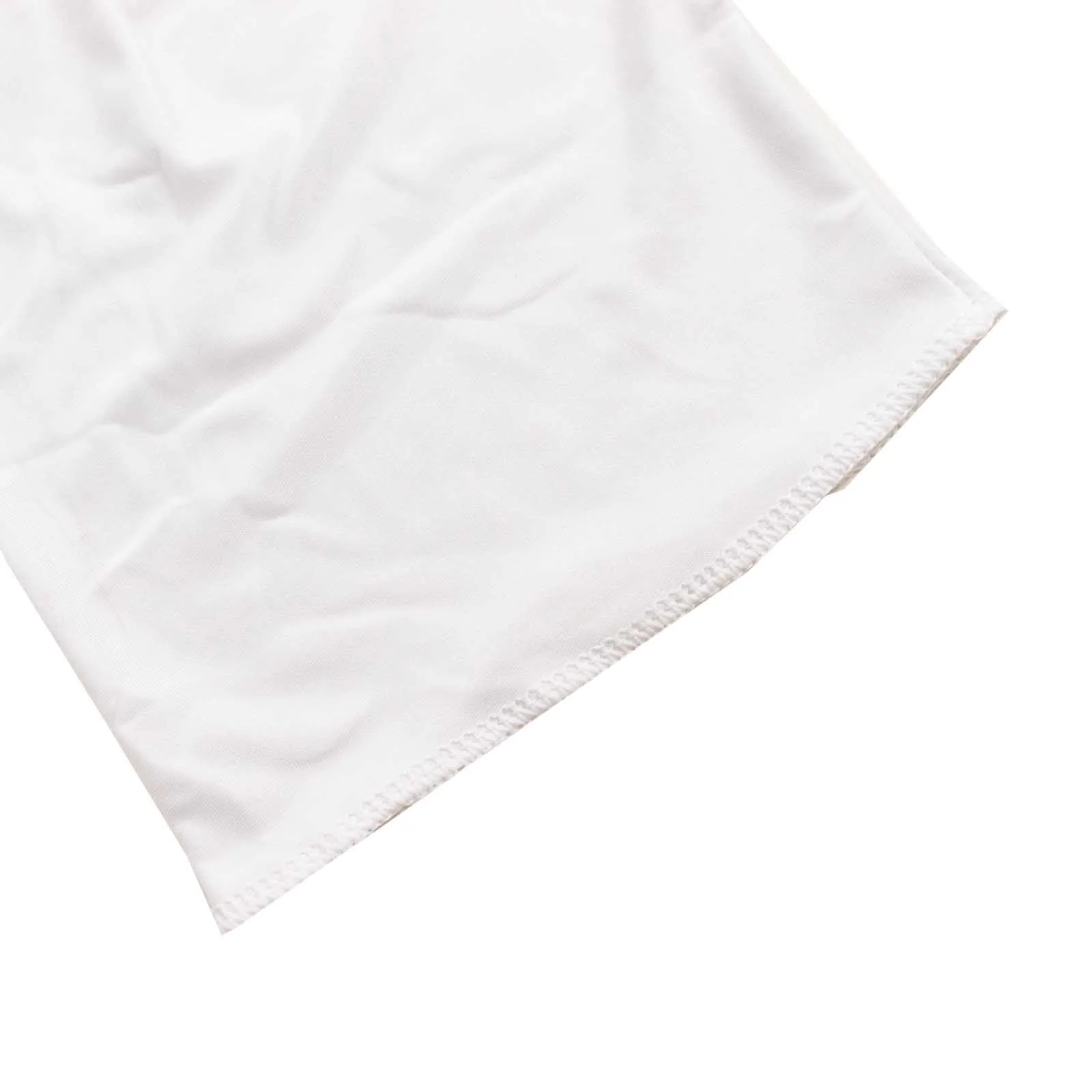 White Spandex Crescent Moon Chiara Backdrop Stand Cover, Custom Fitted Wedding Arch Cover - 7.5ft - Image 10