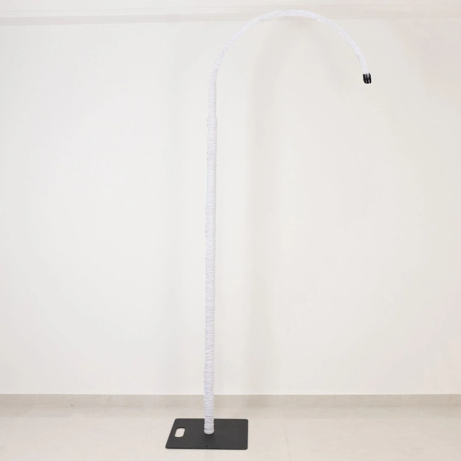 Spandex Upright Pole Cover – 20ft White, Stretch Fabric for Curved Aluminum Chandelier Hanger, Pipe & Drape, Lighting & Stage Use, Event Setup - Image 3