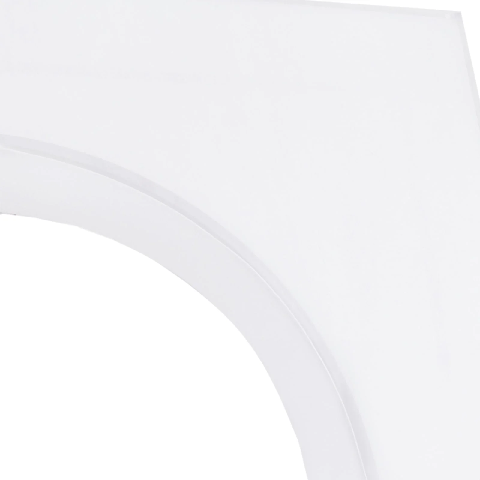 White Spandex Wedding Arch Cover for Arc de Triomphe Stand, Stretch Fitted Floral Balloon Frame Backdrop Stand Cover - 8ft - Image 5