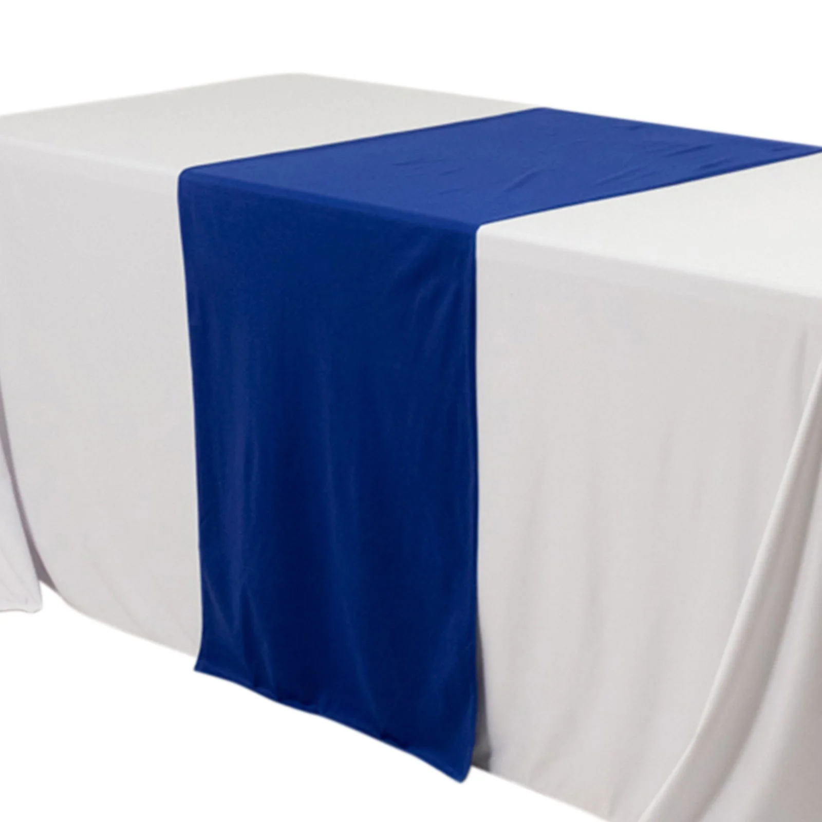 Wide Premium Polyester Table Runner 24"x72" Royal Blue - Sublimation Printable Blank Banner - Image 3