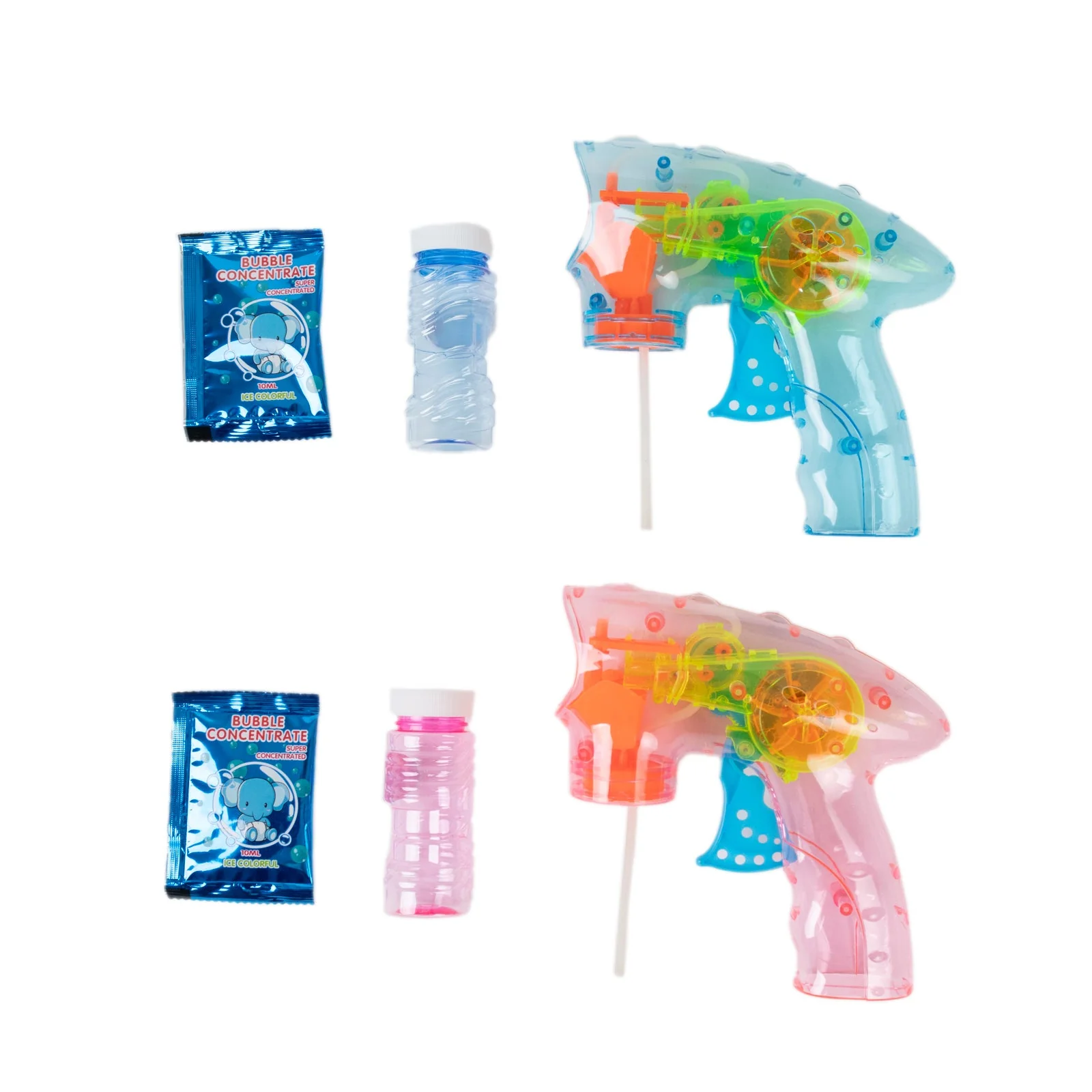 6-Pack Wedding Bubble Guns, Bulk Party Favor for Wedding - Image 7